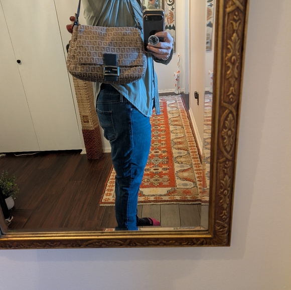 Fendi Zucca Mamma Baguette Flap Bag - Picture 14 of 14